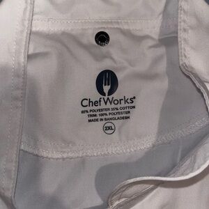 Chefworks 2 XL chef coat.